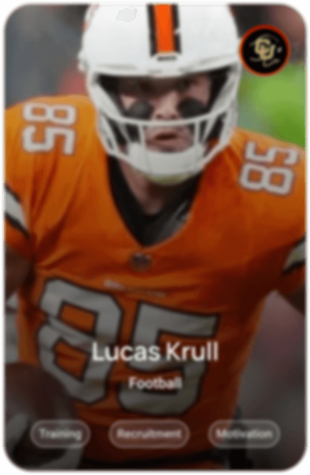 athlete card