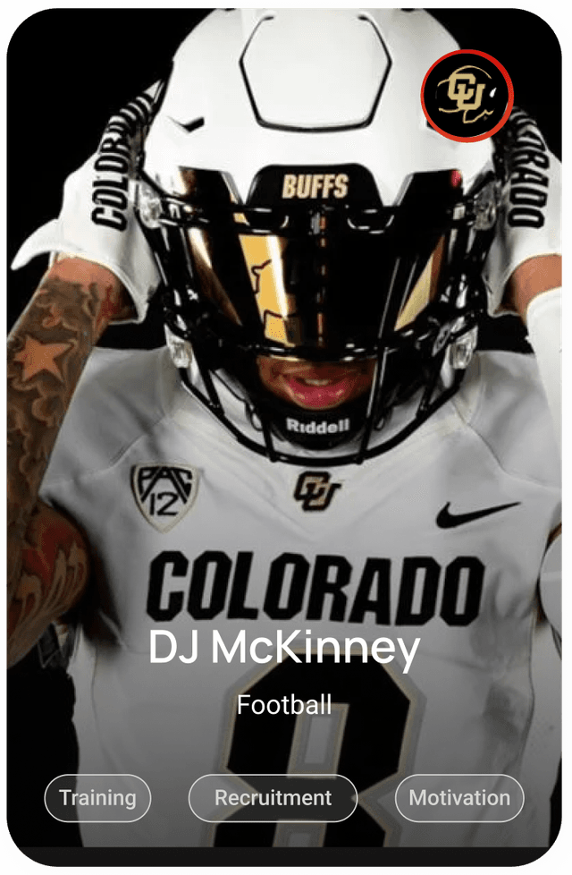 athlete card